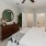 Bedroom with natural lighting and high ceilings