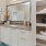 Spacious bathroom with large vanity