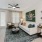 Open space living area with natural lighting